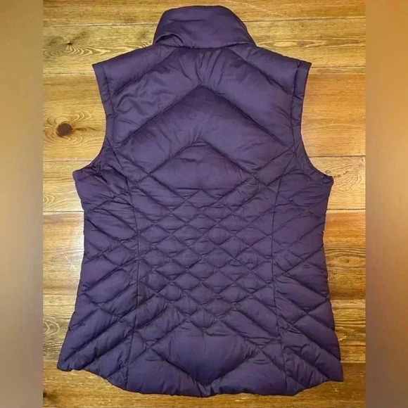 Eddie Bauer | Quilted Down Vest | Dark Purple | Women’s S - Picture 3 of 4